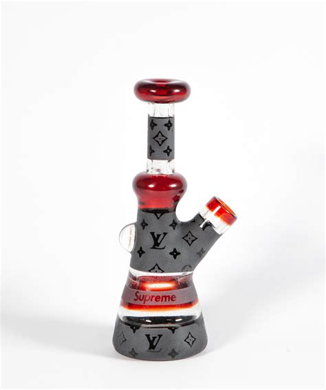 supreme louis vuitton bong|louis vuitton x supreme font.